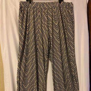 Lane Bryant Printed Palazzo Pants Size 22/24